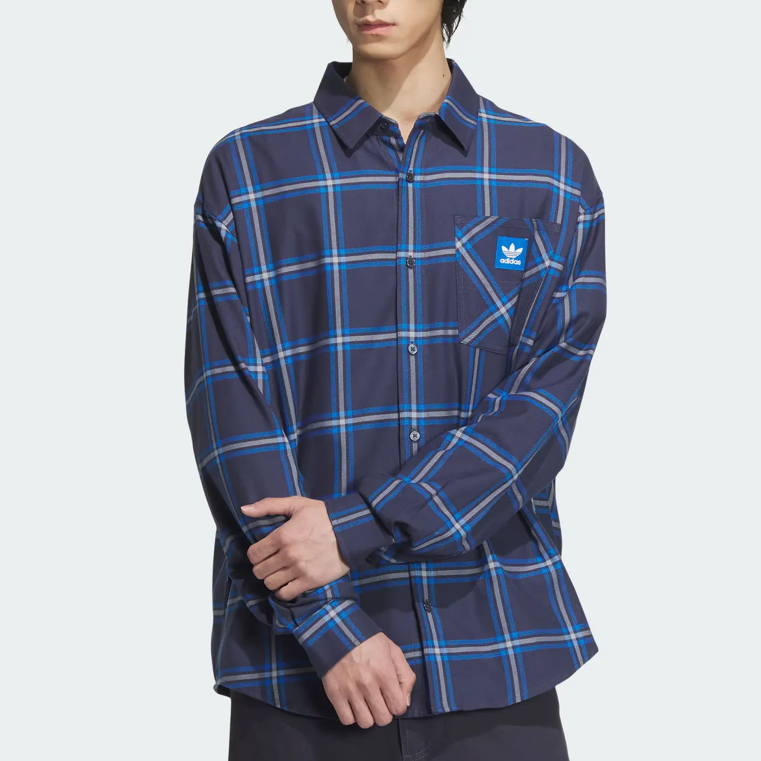 Футболка CITY SKATE FW24 Мужская Trace Blue/Urui Blue Adidas Originals, Trace Blue/Bird Feather Blue — фото 3