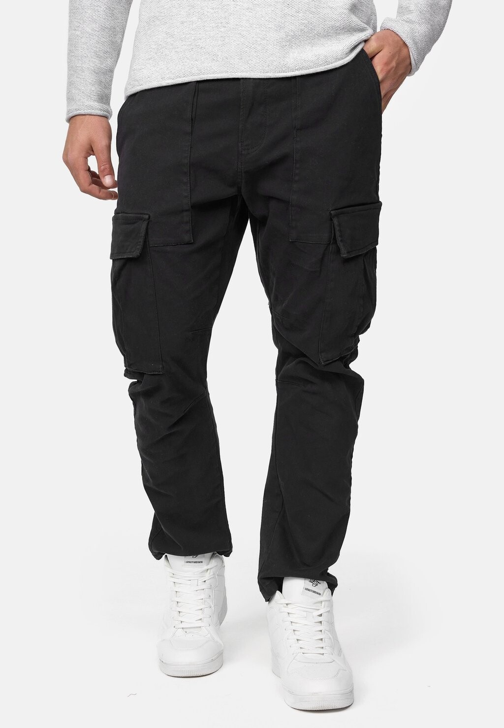 

Брюки карго WALSH INDICODE JEANS, цвет black