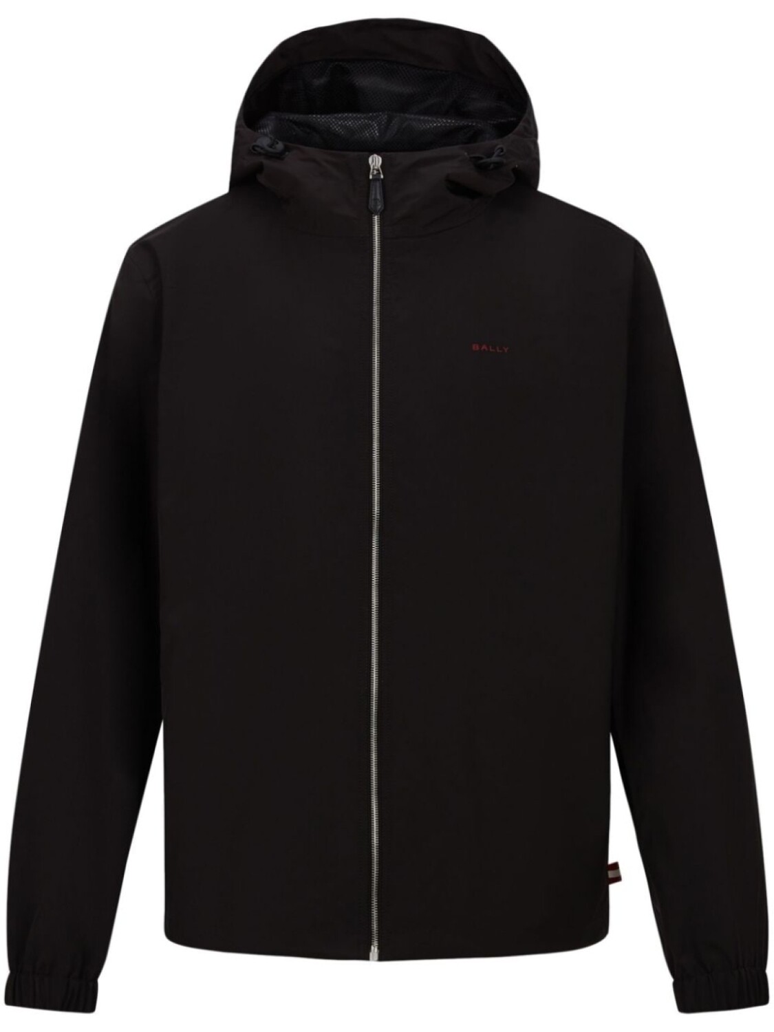 

Bally куртка с капюшоном и логотипом, черный