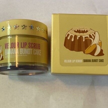 

Скраб для губ Jeffree Star Новый макияж Banana Funfetti Yellow Box Christmas Le
