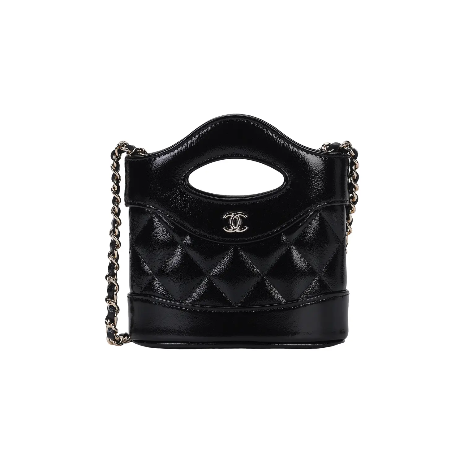 

CHANEL Сумка-ведро из овчины