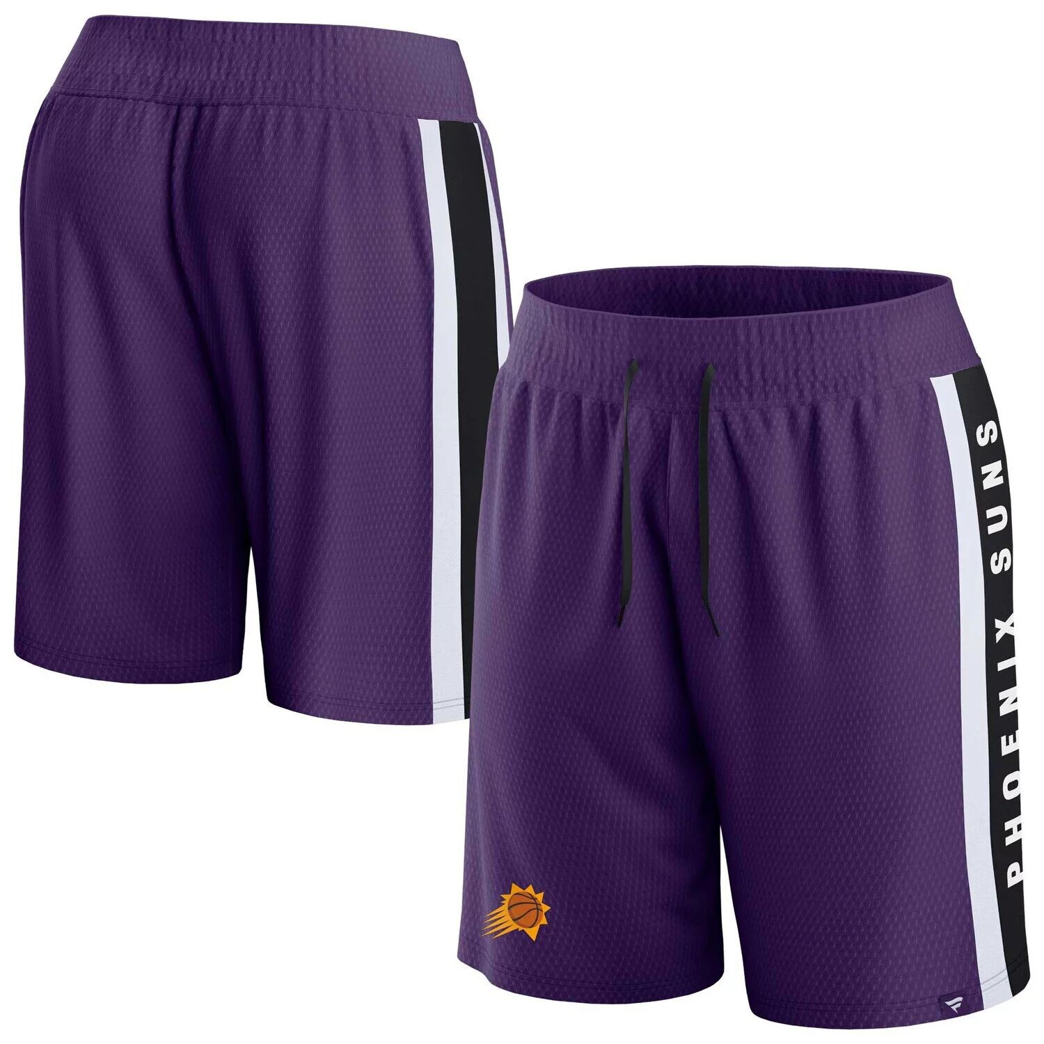 

Мужские фирменные фиолетовые шорты Phoenix Suns Referee Iconic в сетку Fanatics