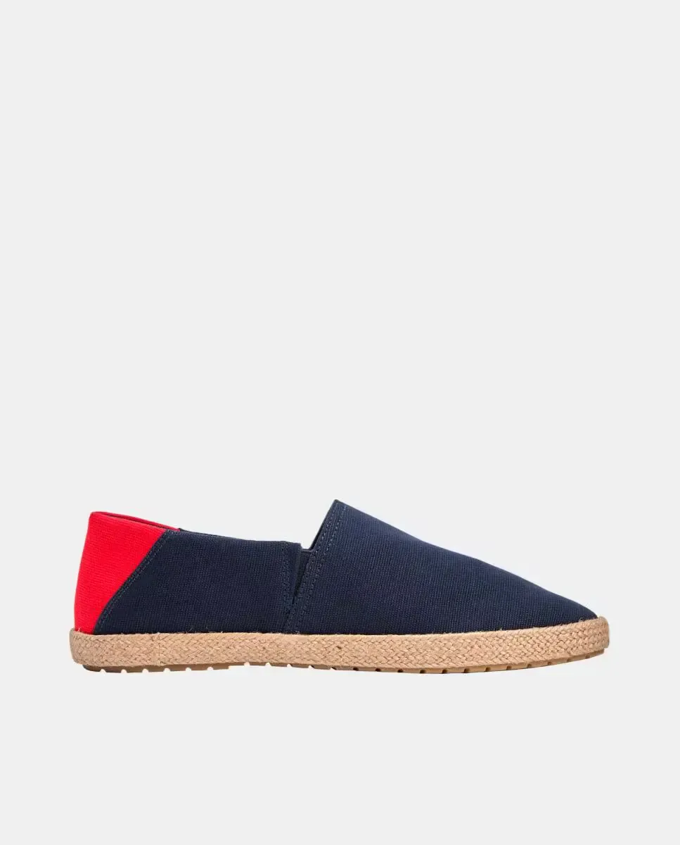 Хлопковая эспадрилья с флагом Tommy Hilfiger, темно-синий