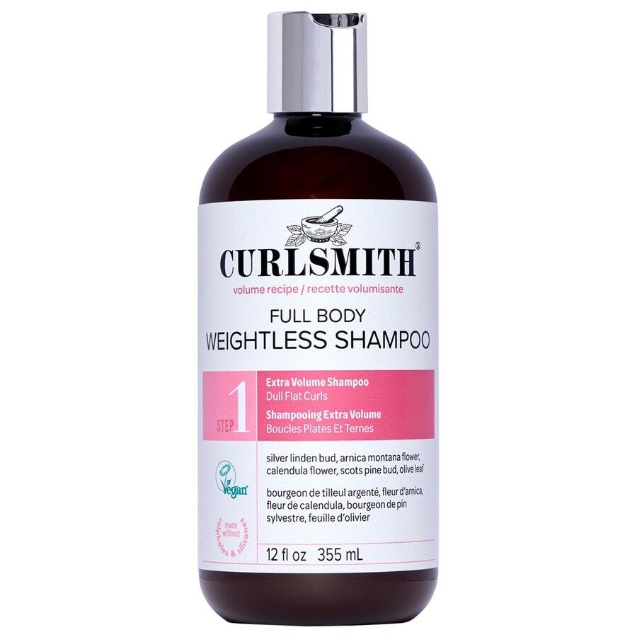 

Очищающий шампунь для всего тела, невесомый Curlsmith, 12 oz