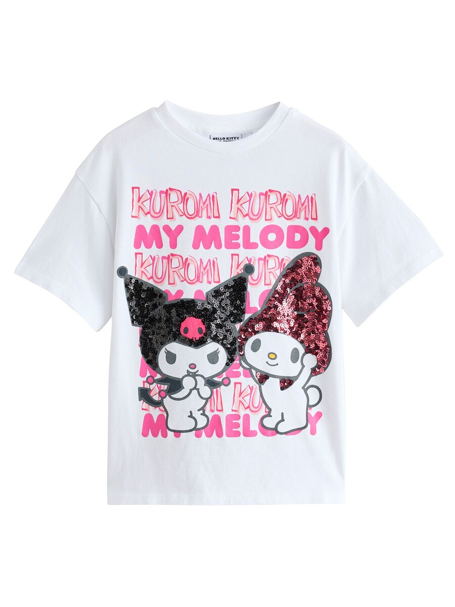 

Рубашка Next Kuromi & Melody, белый