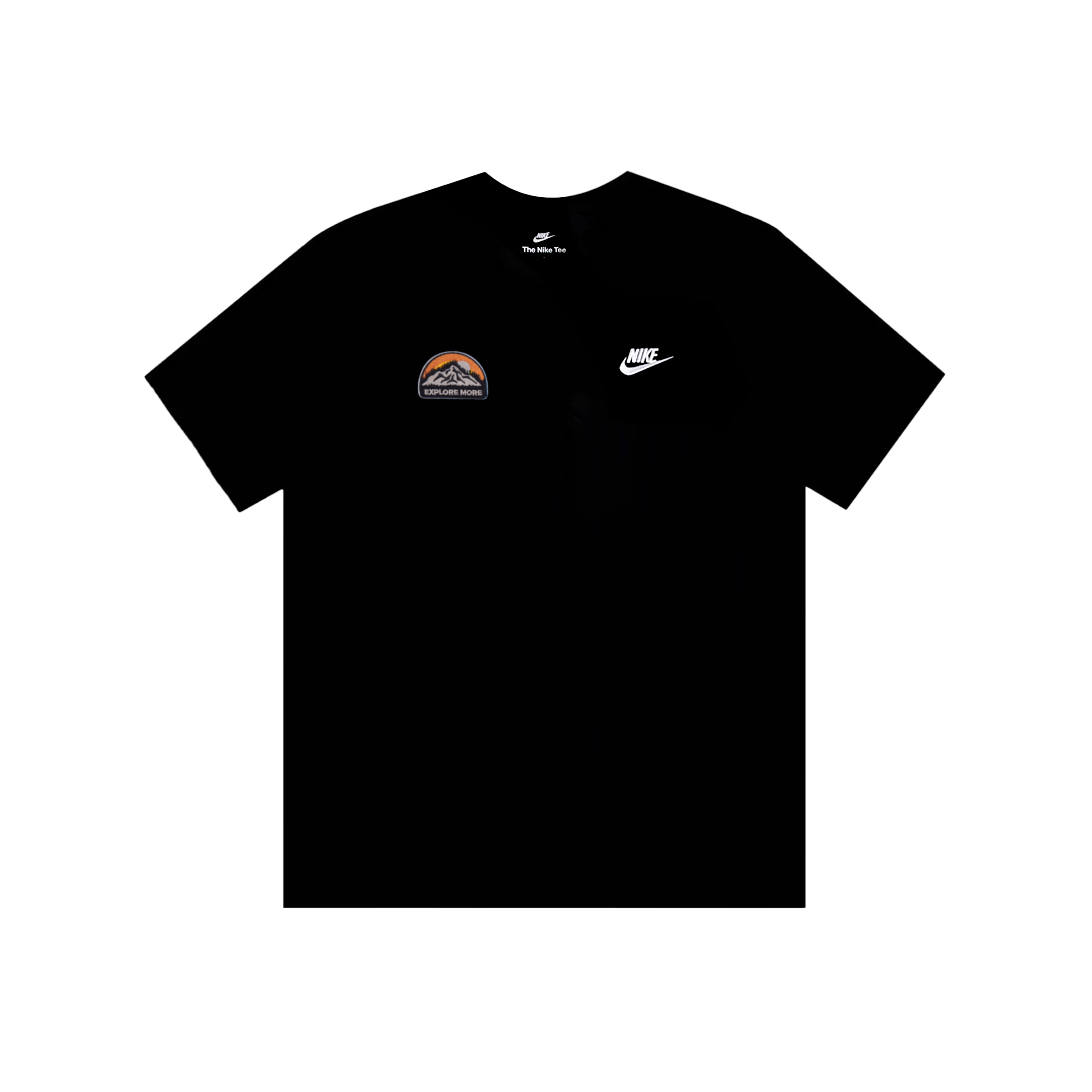 

Nike Футболка мужская черная, Черный, Nike Футболка мужская черная