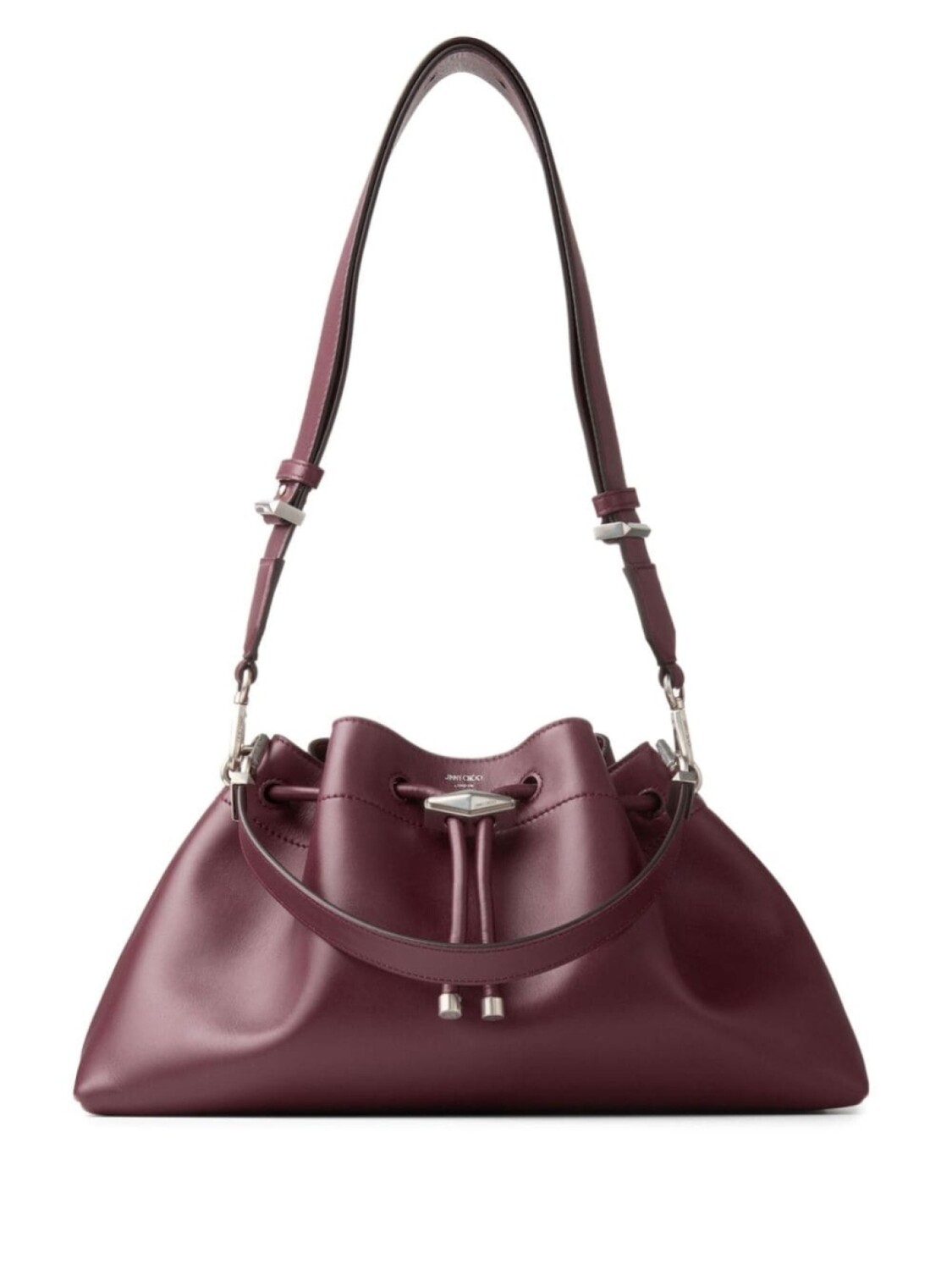 

Сумка-ведро Jimmy Choo Cinch M, красный