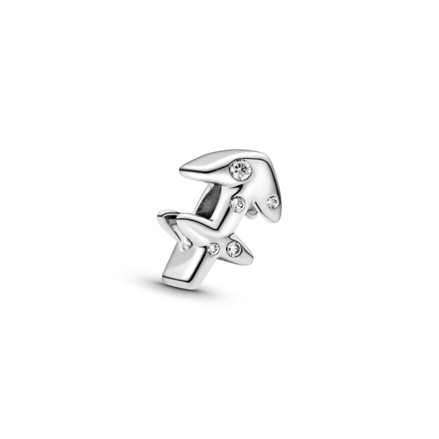 

Шарм Sparkling Sagittarius Zodiac Pandora, стерлинговое серебро
