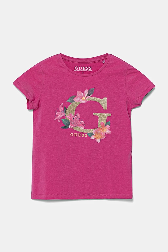 

Детская футболка Guess, розовый