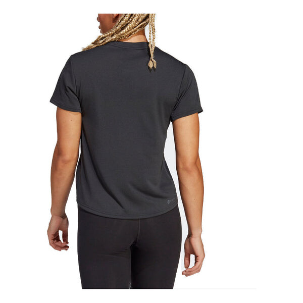Футболка hiit heat.rdy sweat conceal training футболка Adidas, черный — фото 3