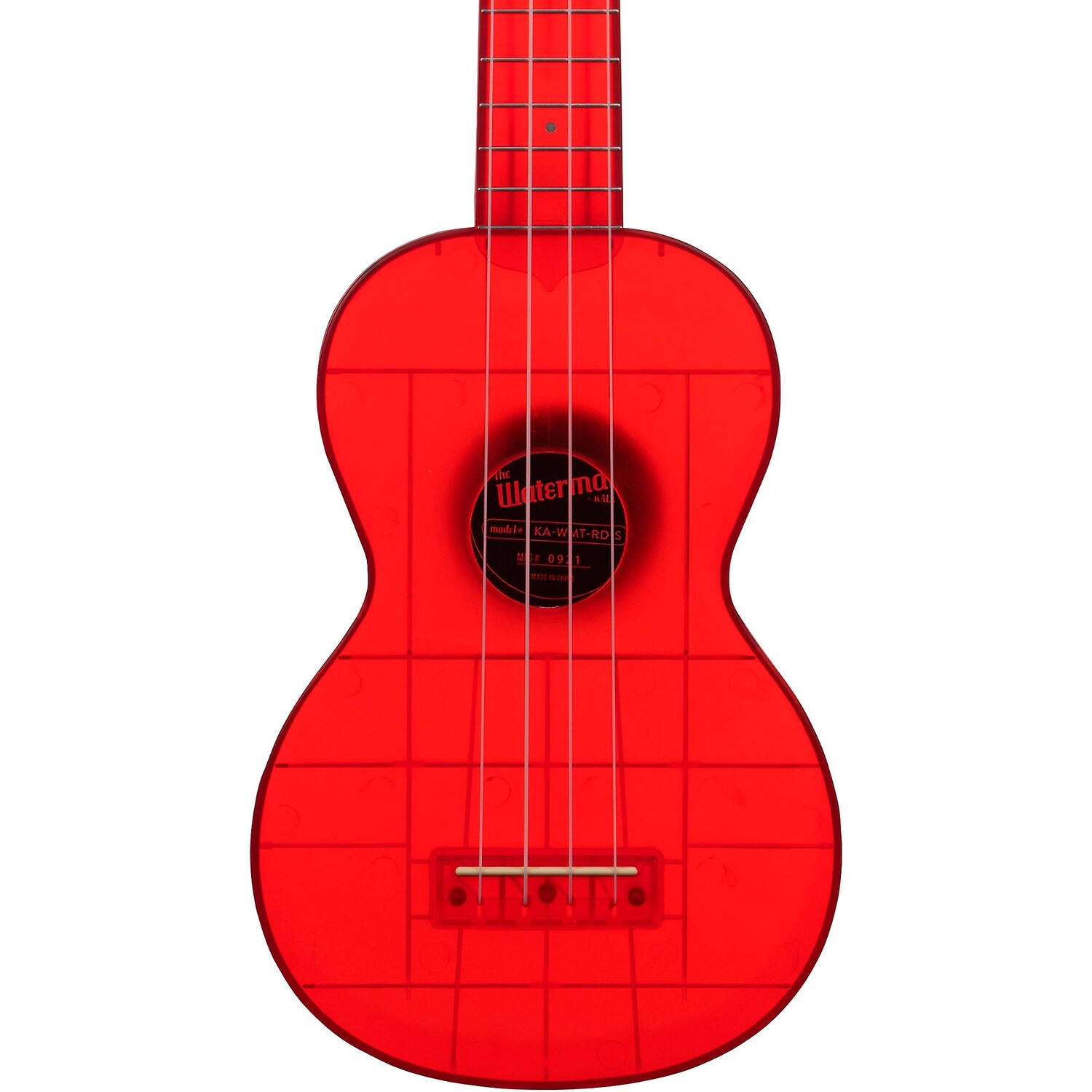 

Kala KA-WMT Soprano Waterman Гавайская гитара Прозрачная морская красная