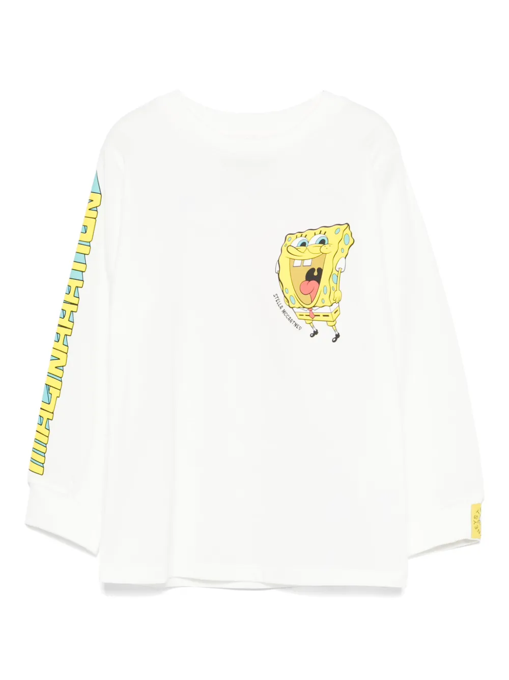 

Футболка с принтом Stella McCartney Kids, белый