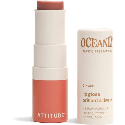 

Блеск для губ Oceanly Sheer Lip Gloss Stick сертифицирован EWG, не содержит диоксида титана Attitude