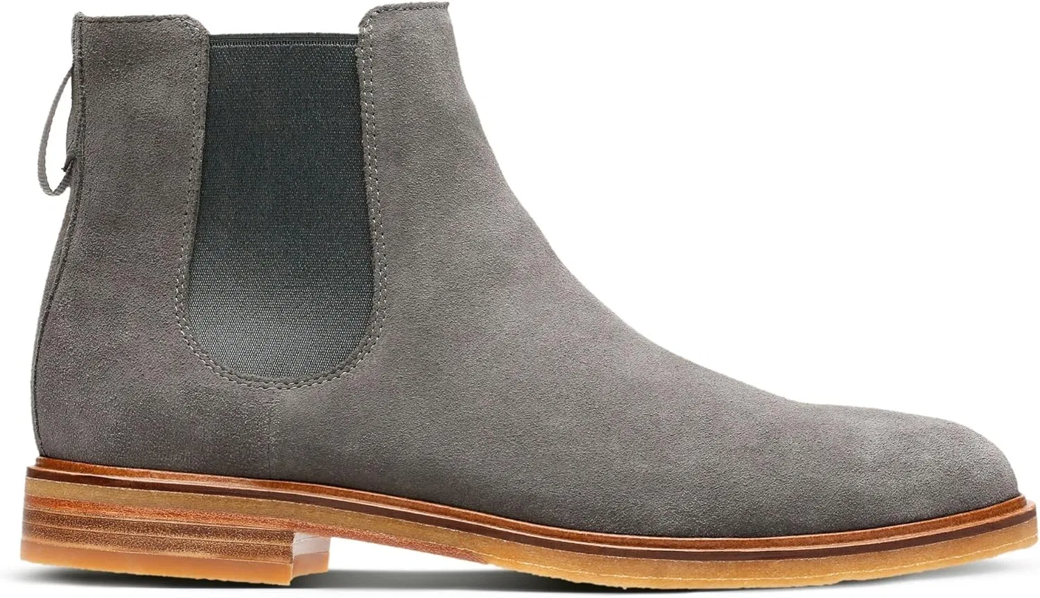 Мужские ботинки Clarks Clark Dale, Gobi Chelsea, Grey Suede