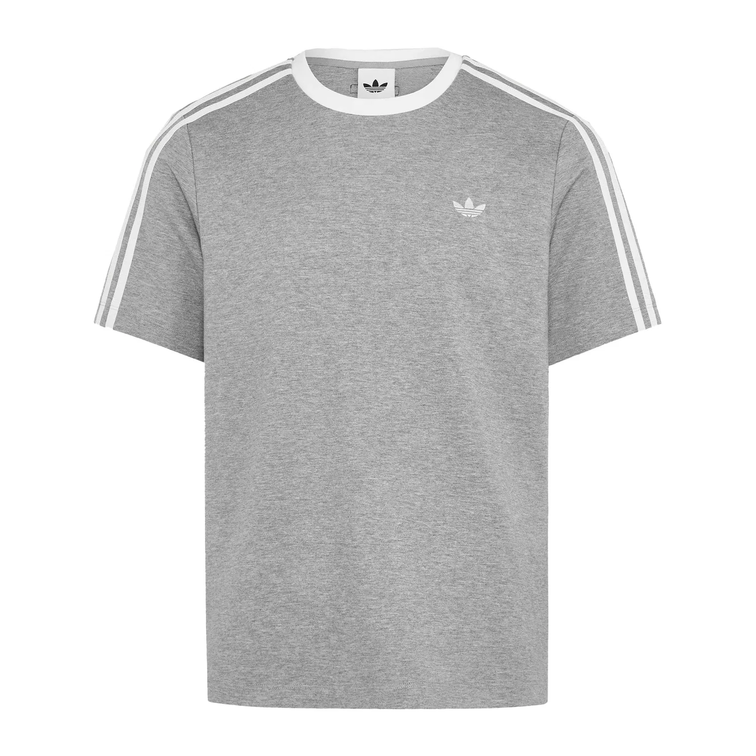Футболка мужская Medium Heather Gray с круглым вырезом Adidas Originals