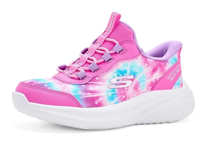 Кроссовки с технологией Hands Free Slip-Ins Bounder Pro SKECHERS KIDS, Lavendar