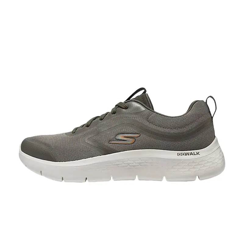 

Skechers Мужские повседневные кроссовки GO WALK с низкой амортизацией, износостойкие, коричневые