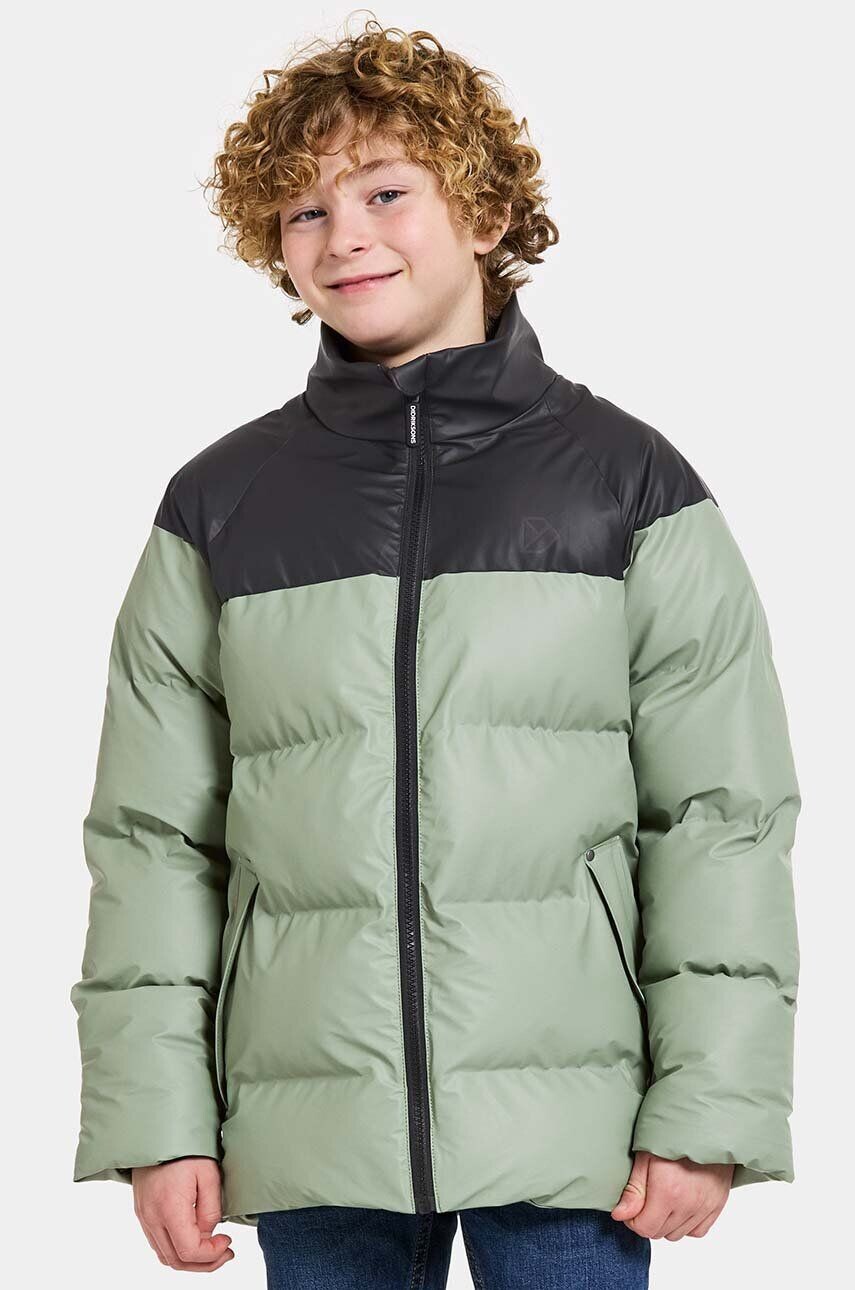 

Детская куртка Didriksons MEGA KIDS JKT, зеленый