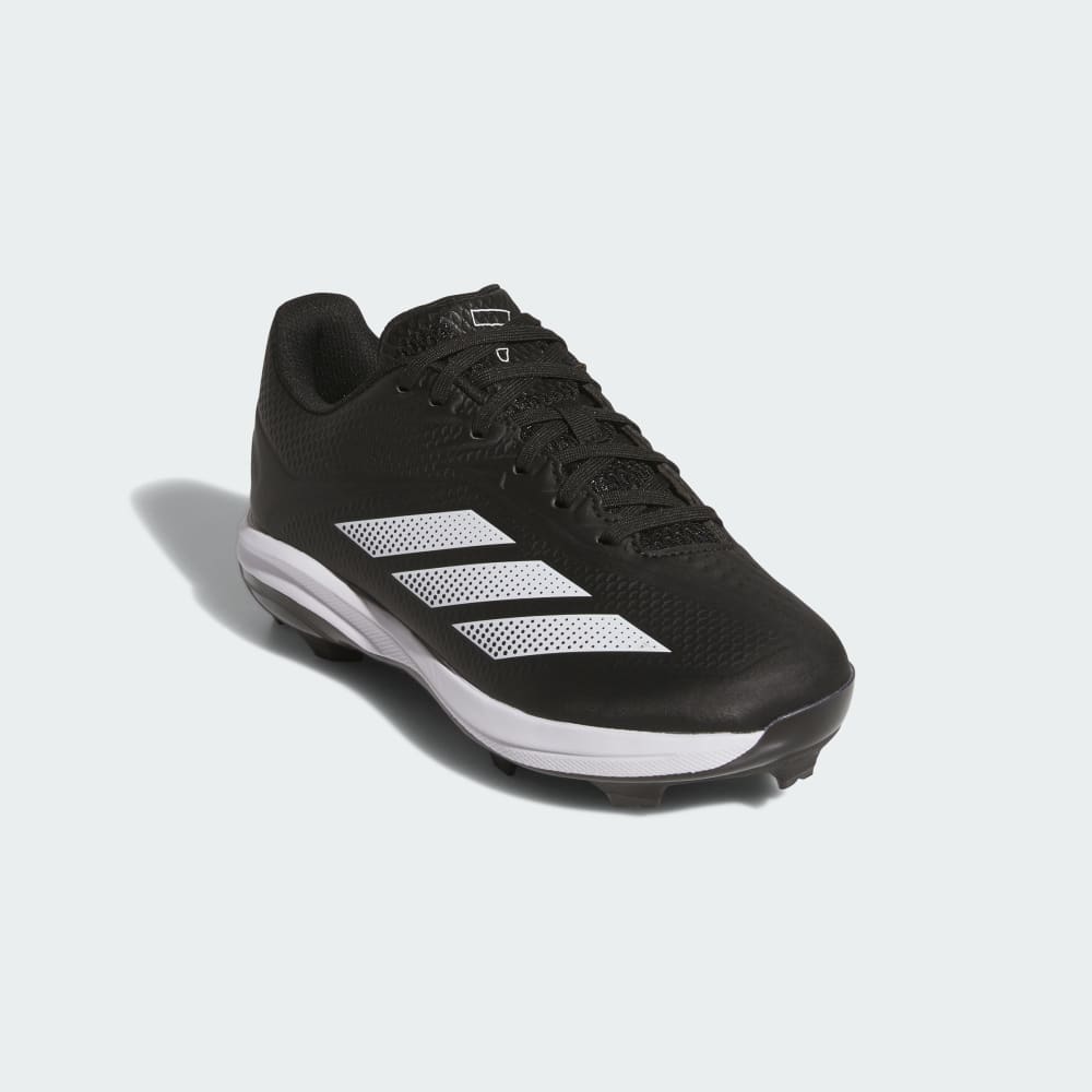 Бутсы Adidas Adizero Electric 2.0 baseball TPU Kids, цвет Core Black/Cloud White/Core Black — фото 4