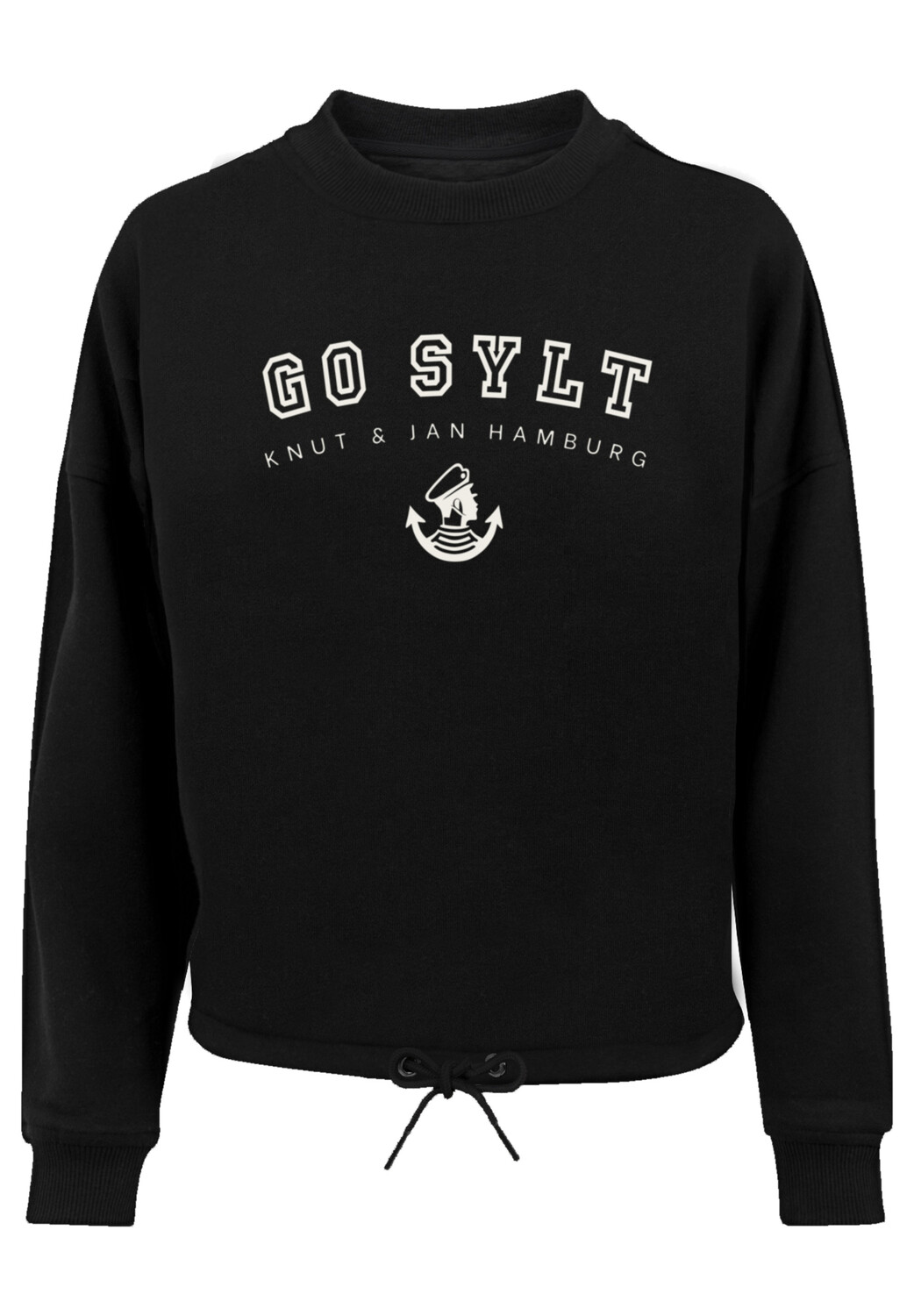

Толстовка F4NT4STIC Oversize Go Sylt Knut & Jan Hamburg, черный