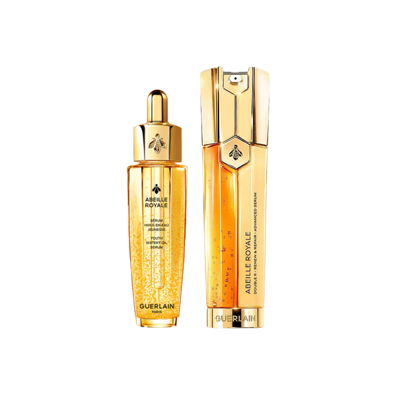 

GUERLAIN Jiaolan сыворотка Gold Repairing CP набор увлажняющий 30мл+30мл/50мл+50мл