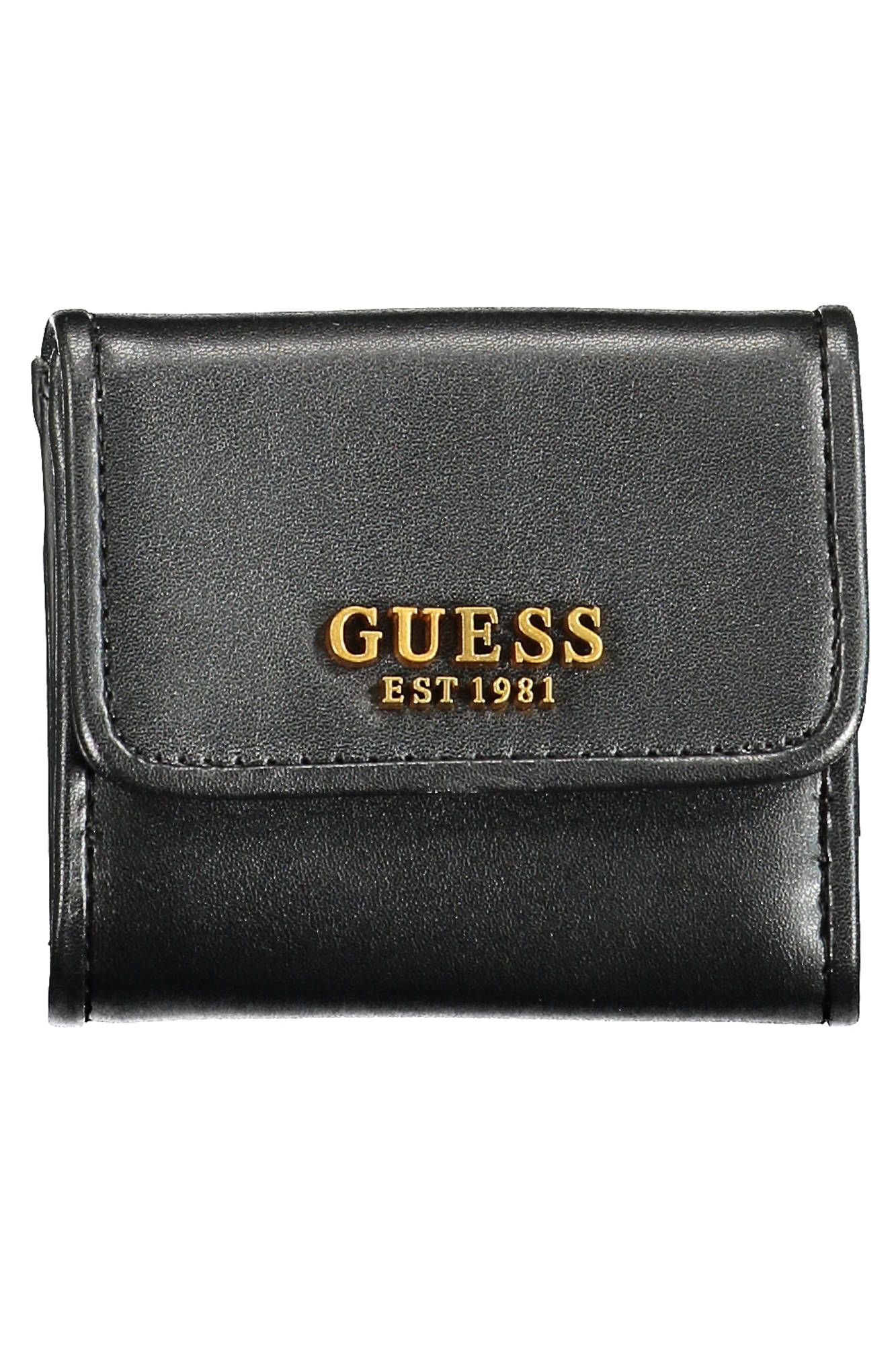 

Черный женский кошелек из полиуретана Guess Shoes