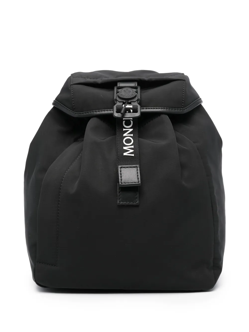 

Рюкзак с логотипом MONCLER, черный