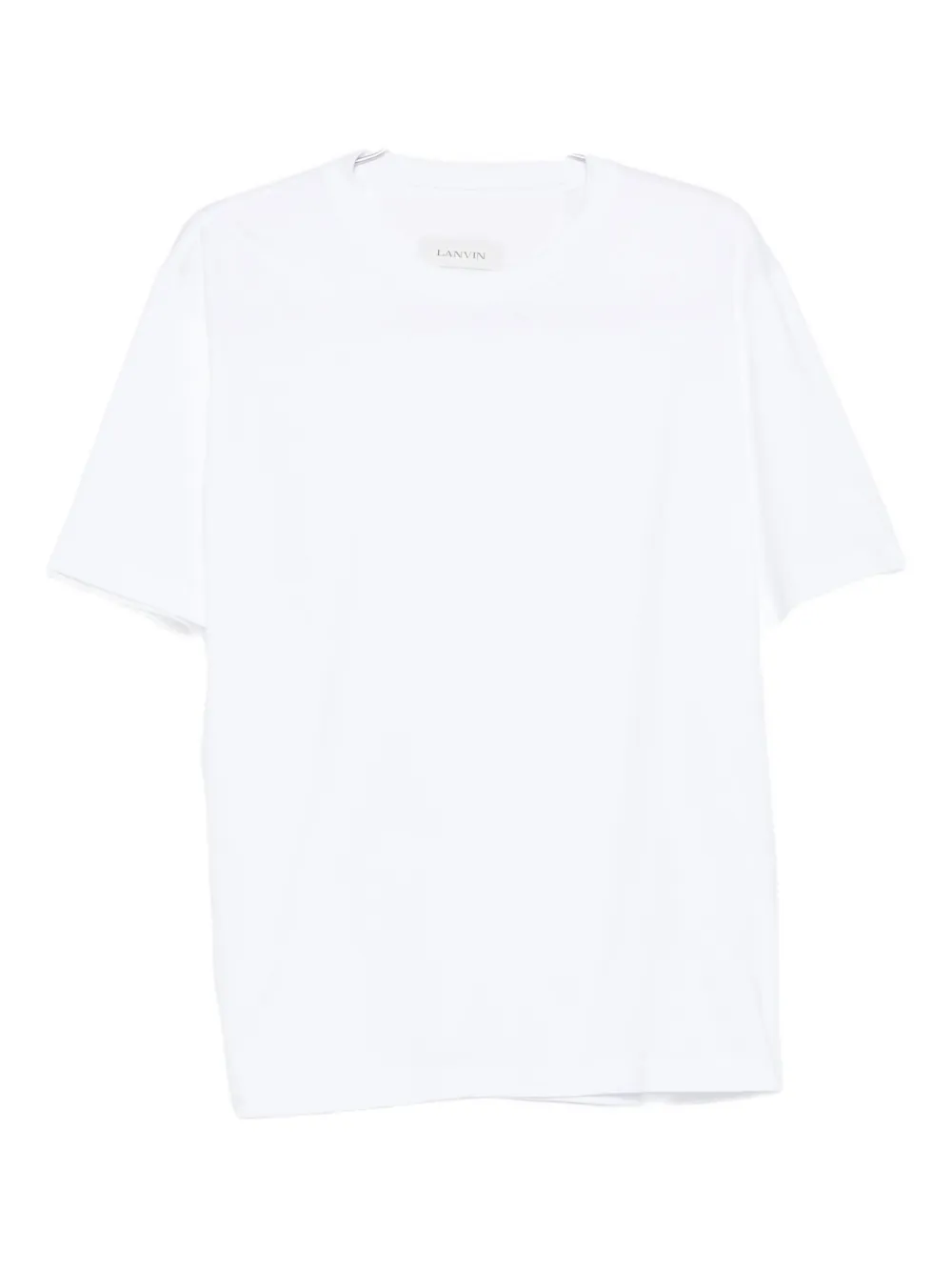 

Хлопковая футболка Lanvin, белый