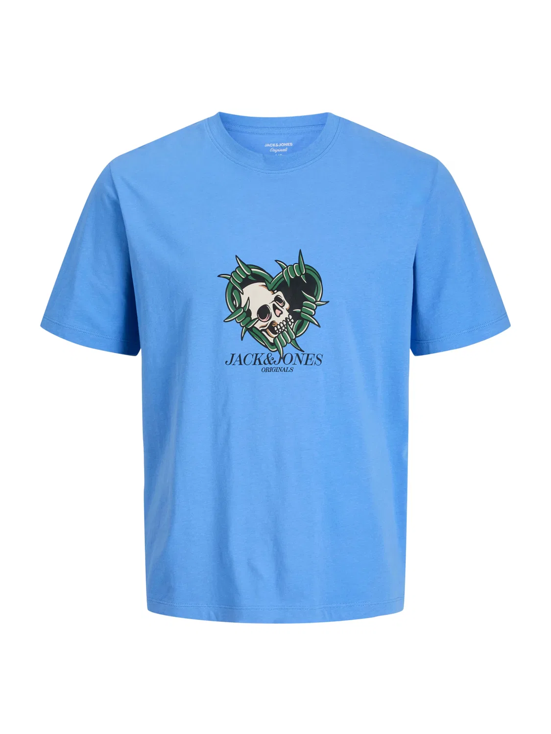 Футболка 'JORCATSKILLS SKULL' Jack & Jones Junior, Royal Blue