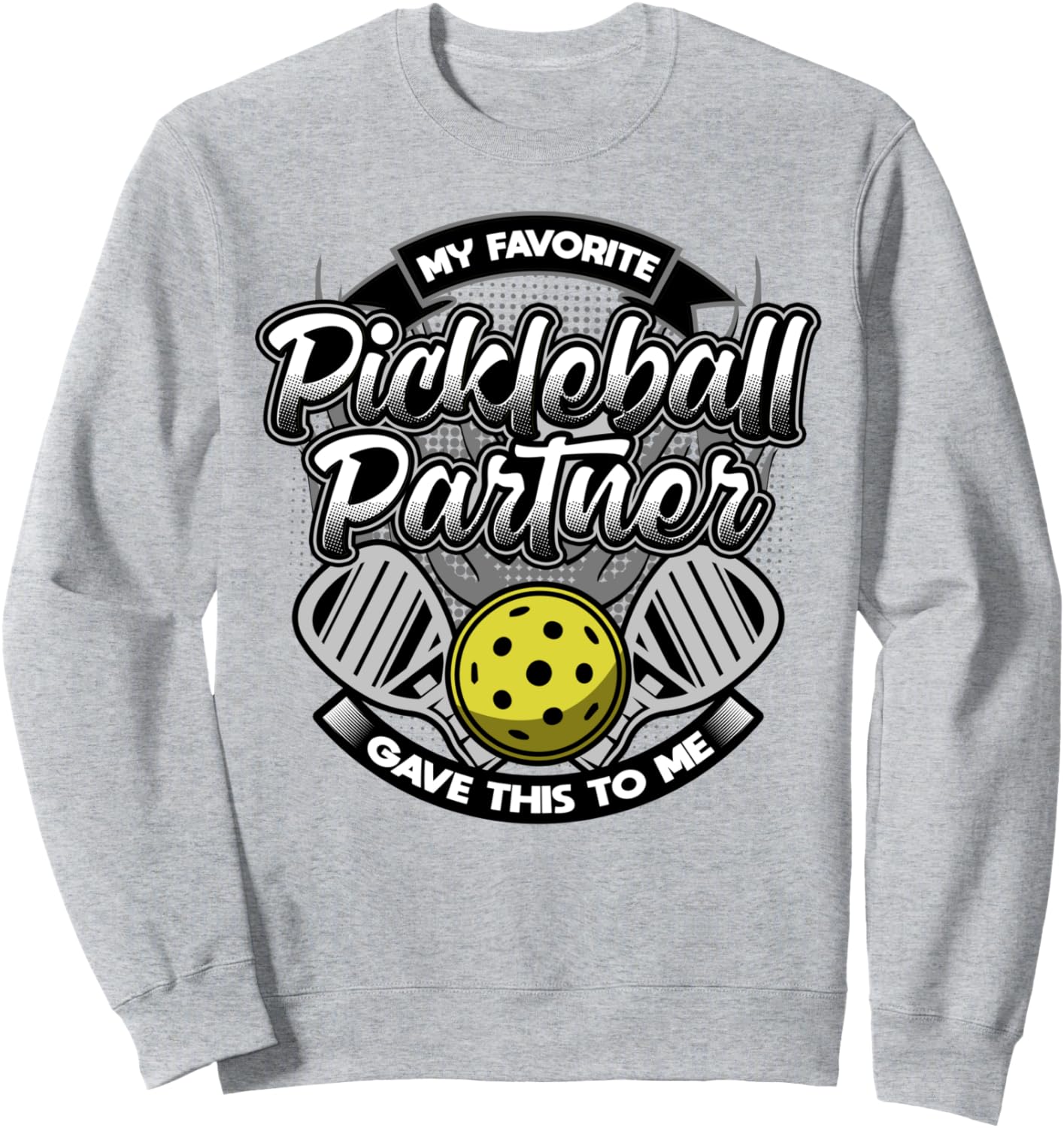 

Толстовка, Мой любимый партнер по пиклболу подарил мне эту милую забавную толстовку для фаната Four1Nine Pickleball Official, серый