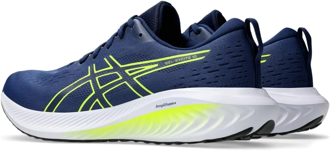 Мужские кроссовки ASICS Gel-Excite 10, Blue Expanse Safety Yellow — фото 3