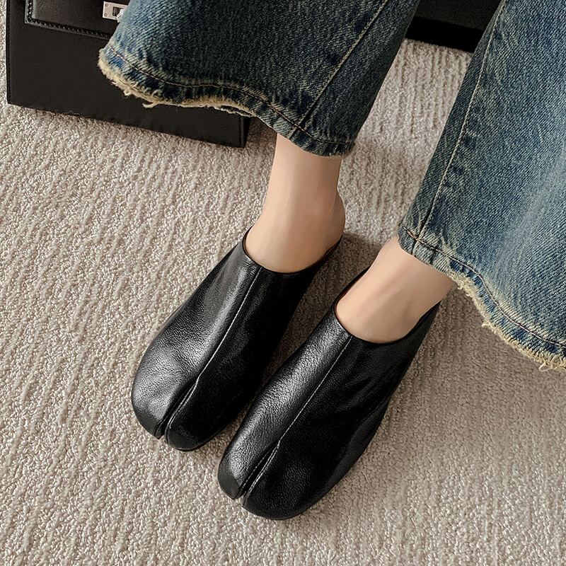 Мюли AIQINISHA Closed Toe Slippers Women's, черный — фото 3