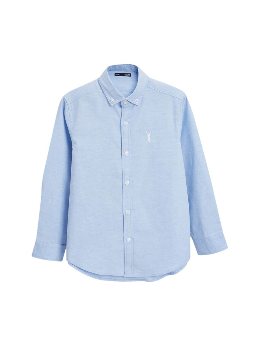 

Рубашка на пуговицах Next Regular fit Button Up Shirt, синий