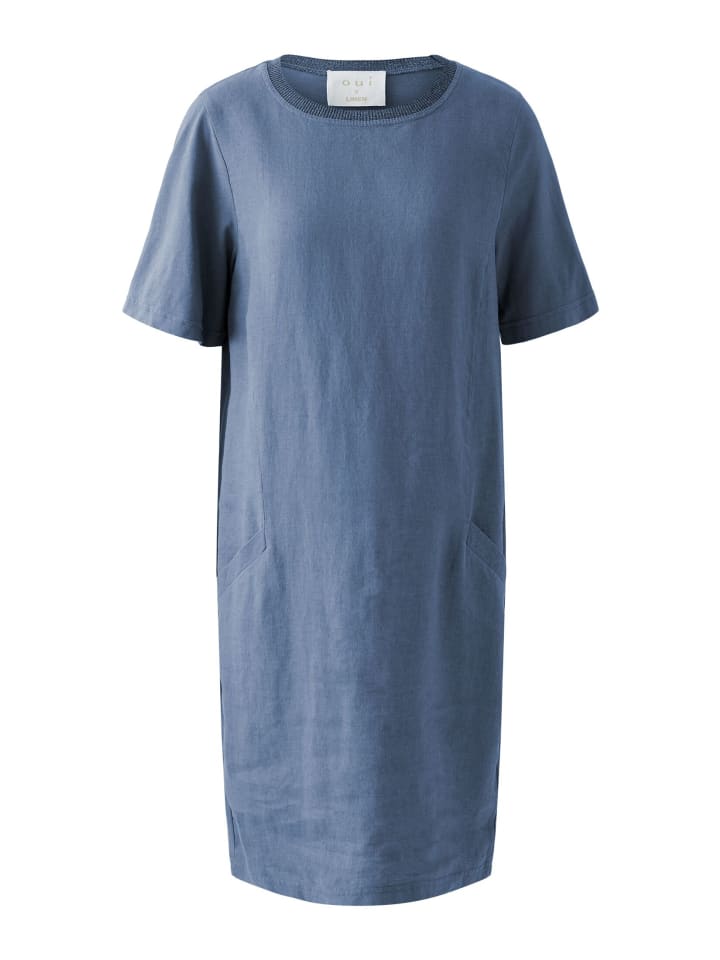 

Платье до колена Oui, цвет vintage indigo