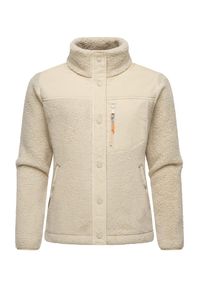 

Флисовая куртка appopis block Ragwear, экрю