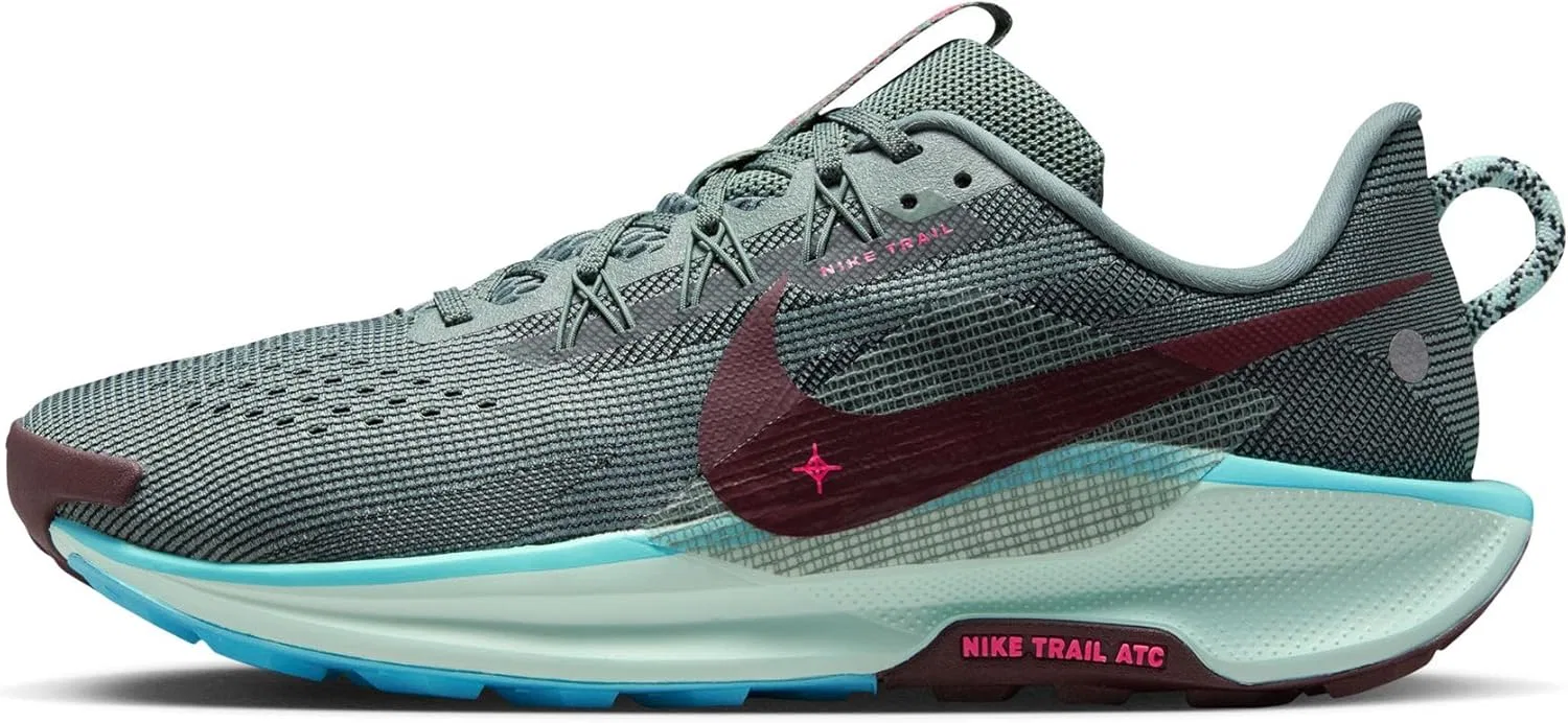 Мужские кроссовки Nike Reactx Pegasus Trail 5, Clay Green Mint Foam Bleached
