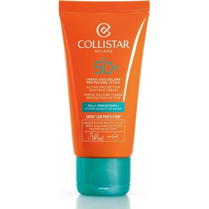 

Солнцезащитный крем для лица Suncare By Active Protection Spf50 50 мл, Collistar