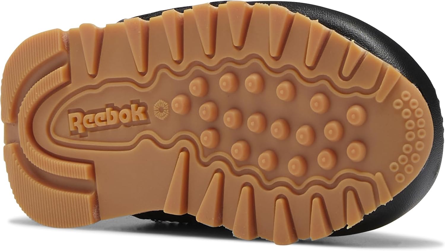 Кроссовки Reebok Classic Leather для детей и подростков, черный — фото 4
