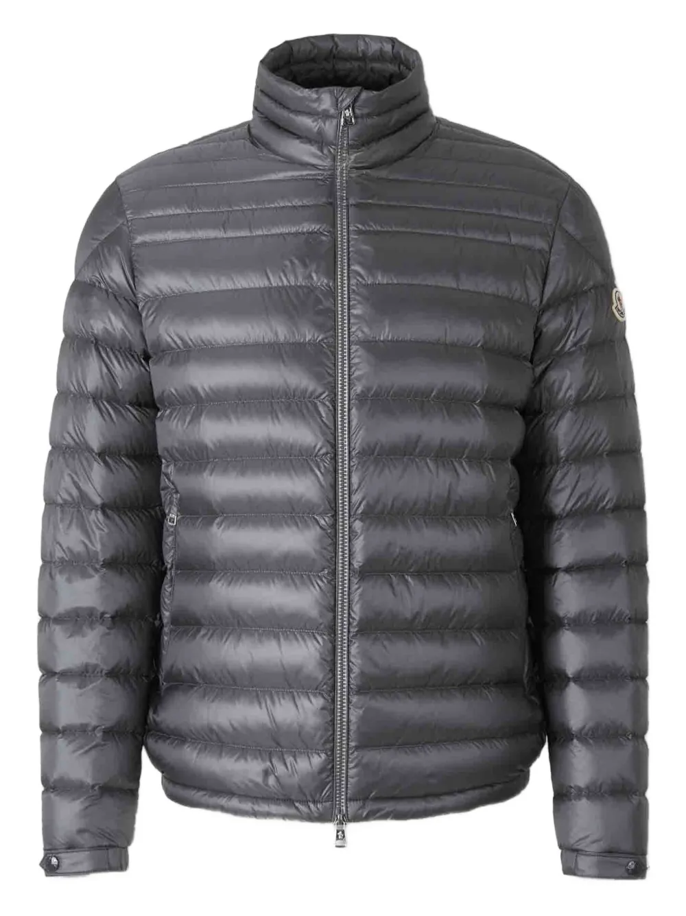 

Пуховик с высоким воротником MONCLER, черный