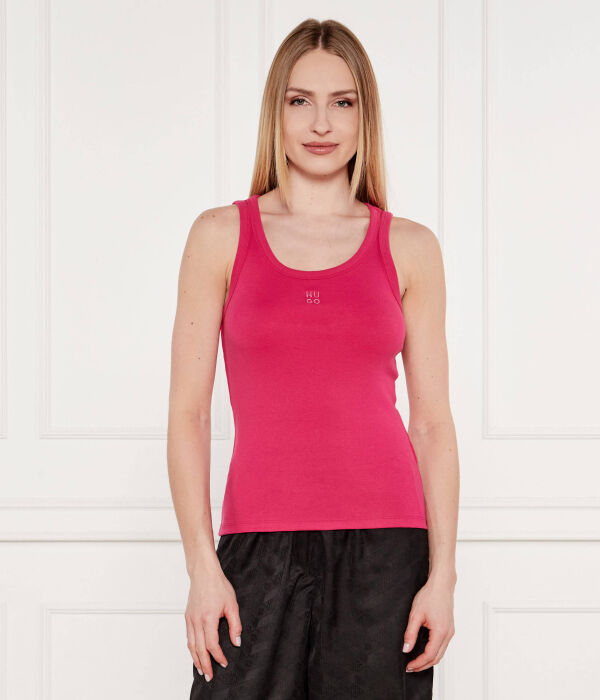 

Датамия футболки Slim fit Hugo, фуксия