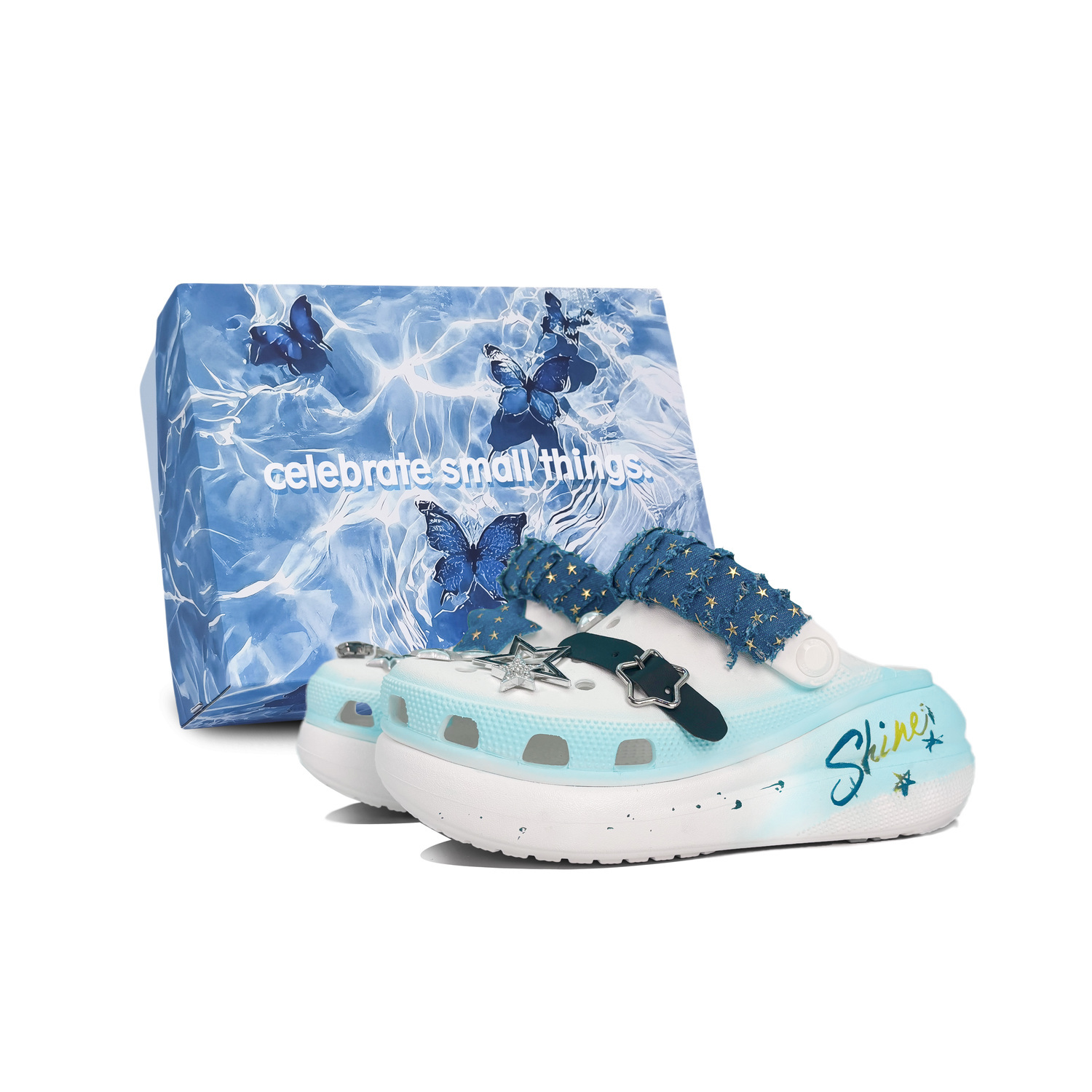 

Crocs Кроссовки Crush Clog унисекс белые, цвет White
