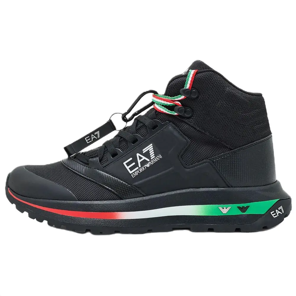 

EA7 мужские ботинки на щиколотку EMPORIO ARMANI, черный