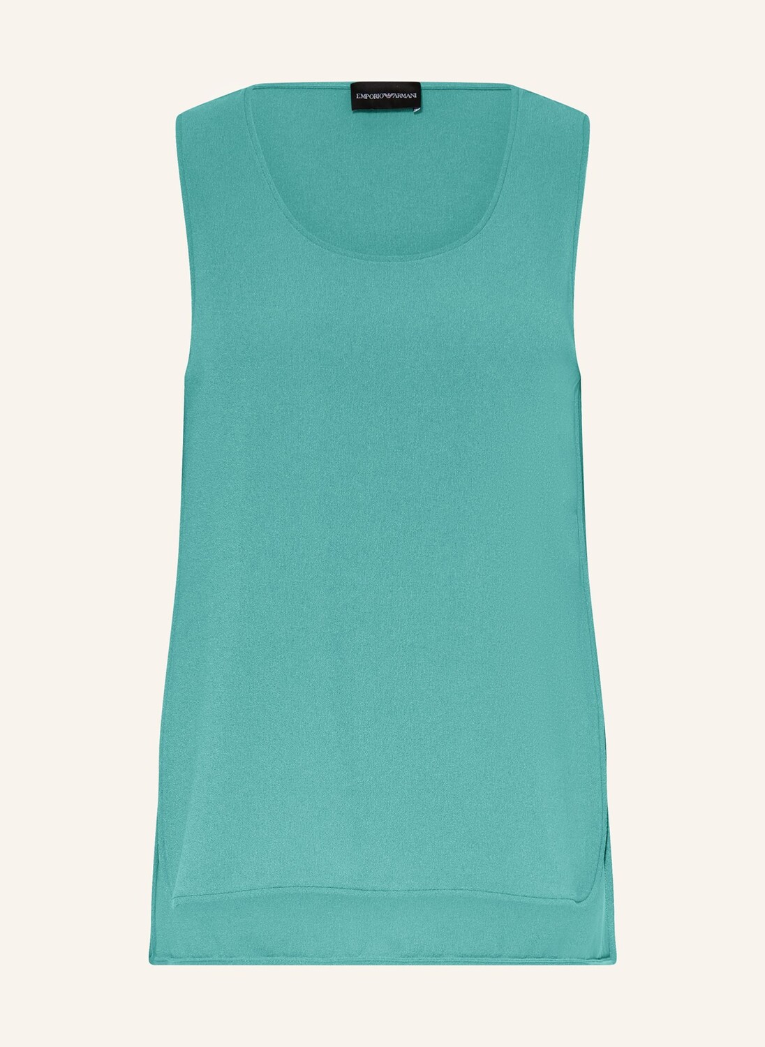 

Блузка топ Emporio Armani, зеленый