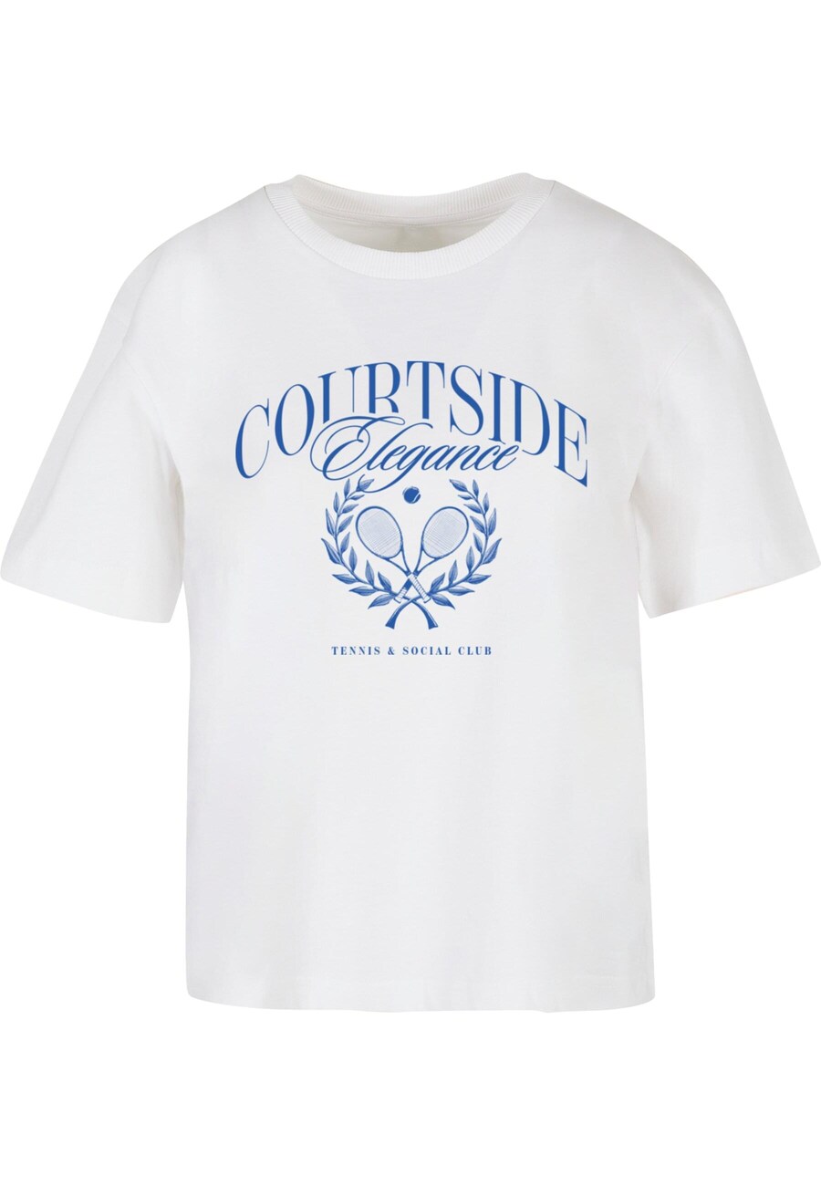 

Рубашка Miss Tee Courtside Elegance Sports Club, белый