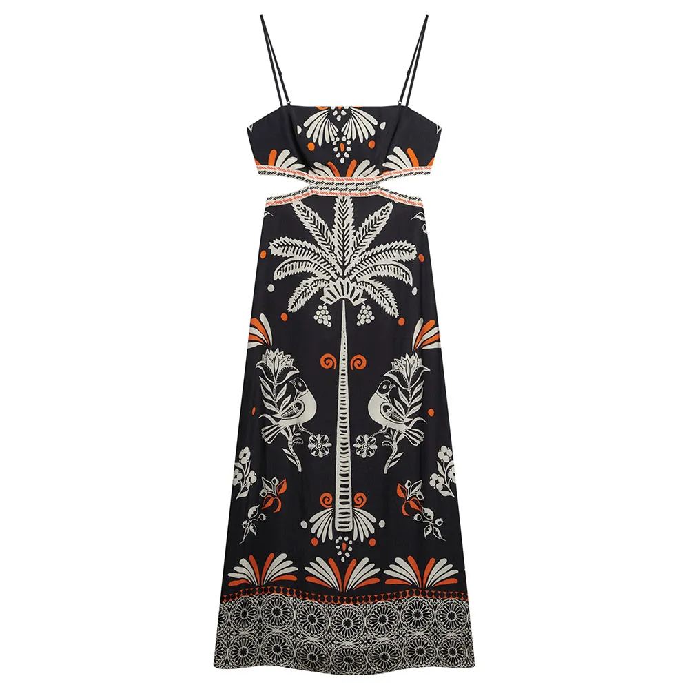 

Платье Superdry Statement Cut-Out long, черный