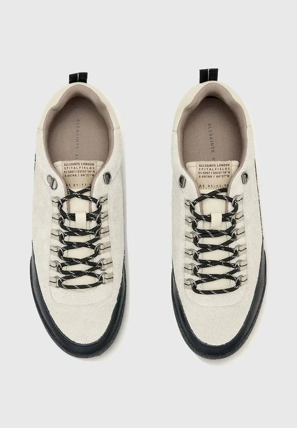 Кроссовки harri od low Allsaints, Chalk White/Black — фото 3