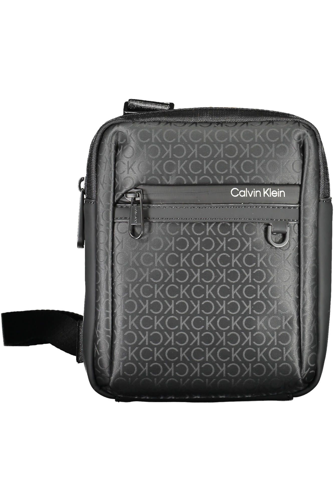 

Черная мужская сумка из полиэстера через плечо Calvin Klein