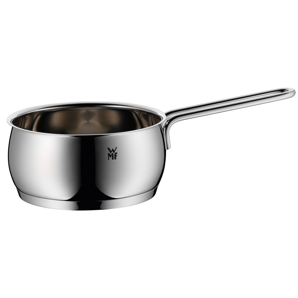 

Кастрюля WMF Quality One 16 см, без крышки, кастрюля 1,7 л, полированная нержавеющая сталь Cromargan, индукционная кастрюля, без покрытия, серебро