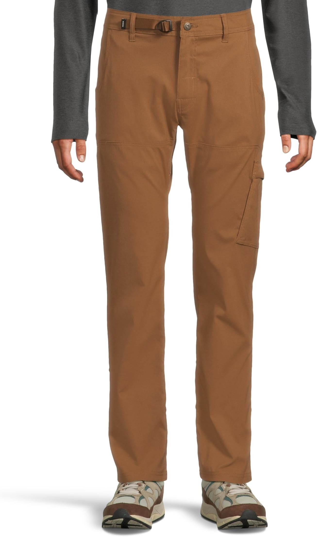 

Мужские эластичные прямые брюки Zion Prana, Sepia 1