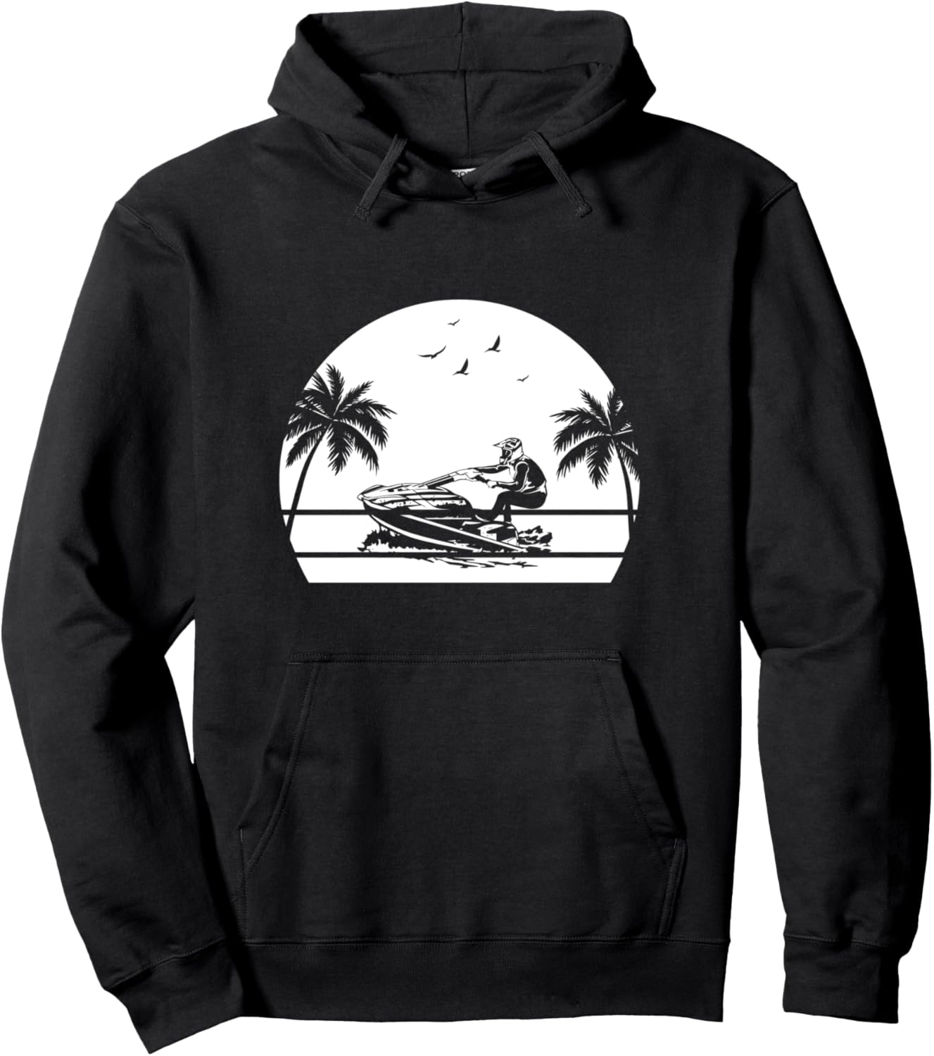 

Гидроцикл, любитель гидроциклов, гонки на гидроциклах, худи Jetski Water Sports Jetski Racing Jetski Driver, черный